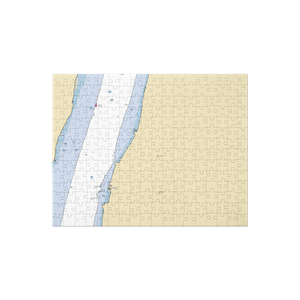 Yonkers Corinthian Yacht Club (Yonkers, NY) NOAA Chart Jigsaw Puzzle