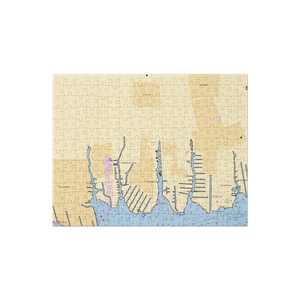 Yacht Service Ltd (Amityville, NY) NOAA Chart Jigsaw Puzzle