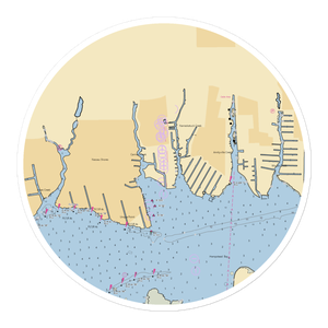 DelMarine Inc (Amityville, NY) NOAA Chart Sticker