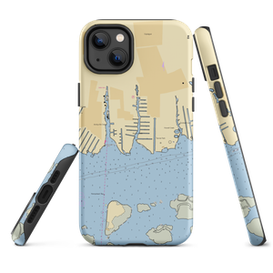 Bayside Marine (Copiague, NY) NOAA Chart  Tough iPhone Case