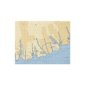 RPM Marine (Copiague, NY) NOAA Chart Jigsaw Puzzle