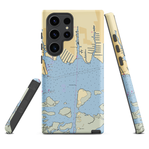 Unqua Corinthian Yacht Club (Amityville, NY) NOAA Chart Samsung Phone Case