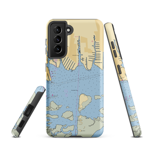 Unqua Corinthian Yacht Club (Amityville, NY) NOAA Chart Samsung Phone Case