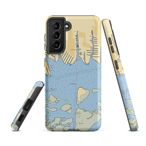 Unqua Corinthian Yacht Club (Amityville, NY) NOAA Chart Samsung Phone Case