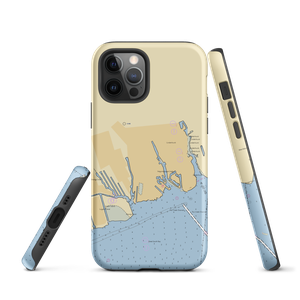 Karl Tank Boatyard Inc (Lindenhurst, NY) NOAA Chart  Tough iPhone Case