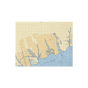 Rutherig Marine Service (Lindenhurst, NY) NOAA Chart Jigsaw Puzzle