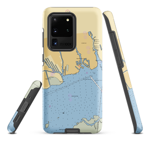 Surfside 3 Marina (Babylon, NY) NOAA Chart Samsung Phone Case