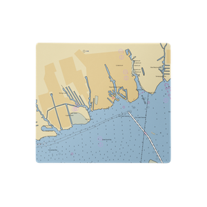 Surfside 3 Marina (Babylon, NY) NOAA Chart  Gaming Mouse Pad