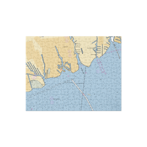 Anchorage Yacht Club (Babylon, NY) NOAA Chart Jigsaw Puzzle