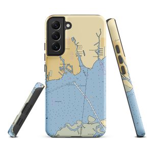 Village Of Lindenhurst Charles J Cowan Marina (Babylon, NY) NOAA Chart Samsung Phone Case