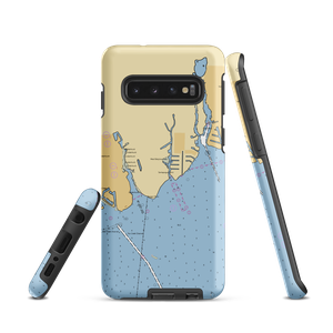 Bergen Point Yacht Basin (Babylon, NY) NOAA Chart Samsung Phone Case