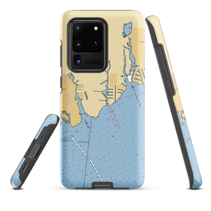 Bergen Point Yacht Basin (Babylon, NY) NOAA Chart Samsung Phone Case