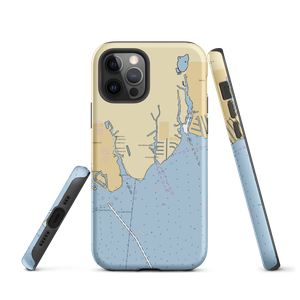 Bergen Point Yacht Basin (Babylon, NY) NOAA Chart  Tough iPhone Case