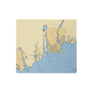 Babylon Marina (Babylon, NY) NOAA Chart  Gaming Mouse Pad