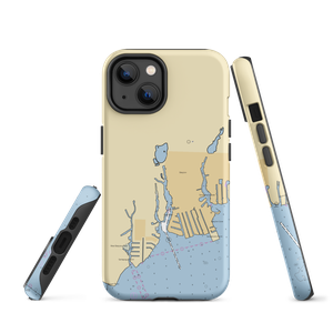 Captree Fuel, Bait and Tackle (West Babylon, NY) NOAA Chart  Tough iPhone Case