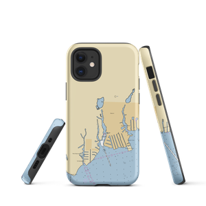 Captree Fuel, Bait and Tackle (West Babylon, NY) NOAA Chart  Tough iPhone Case