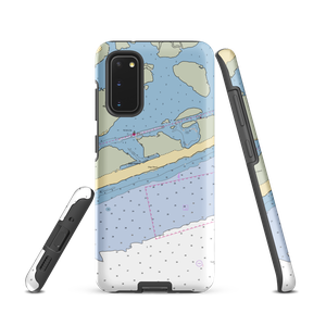 Gilgo Beach Marina (Copiague, NY) NOAA Chart Samsung Phone Case