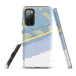 Gilgo Beach Marina (Copiague, NY) NOAA Chart Samsung Phone Case