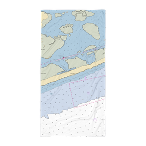 Gilgo Beach Marina (Copiague, NY) NOAA Chart Towel