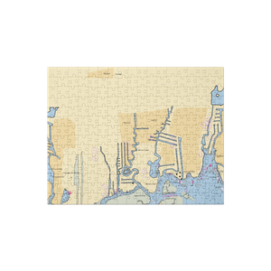 McNally Marina (Wantagh, NY) NOAA Chart Jigsaw Puzzle