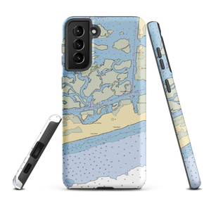 Joseph J. Saladino Memorial Marina at TOBAY (Copiague, NY) NOAA Chart Samsung Phone Case