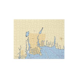 Suffolk Marine Center (West Islip, NY) NOAA Chart Jigsaw Puzzle