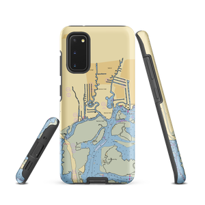 Four Corners Marina (Wantagh, NY) NOAA Chart Samsung Phone Case