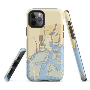 Four Corners Marina (Wantagh, NY) NOAA Chart  Tough iPhone Case