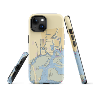 Four Corners Marina (Wantagh, NY) NOAA Chart  Tough iPhone Case