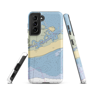 Cedar Beach Marina (Babylon, NY) NOAA Chart Samsung Phone Case