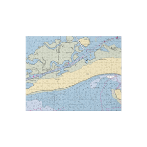 Cedar Beach Marina (Babylon, NY) NOAA Chart Jigsaw Puzzle