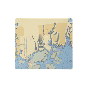 Seaman Yacht Club (Wantagh, NY) NOAA Chart  Gaming Mouse Pad