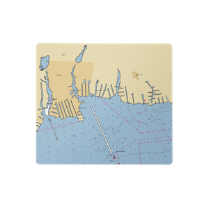 Babylon Yacht Club (West Islip, NY) NOAA Chart  Gaming Mouse Pad