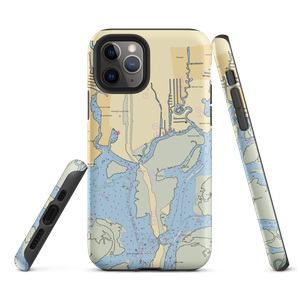 Hidden Harbor Marina West (Wantagh, NY) NOAA Chart  Tough iPhone Case