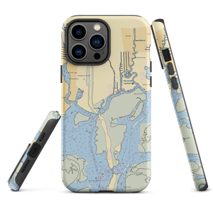 Hidden Harbor Marina West (Wantagh, NY) NOAA Chart  Tough iPhone Case