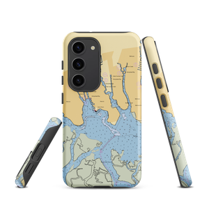 Blue Water Yacht Club (Merrick, NY) NOAA Chart Samsung Phone Case
