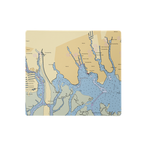 Ocean Bay Marina (Merrick, NY) NOAA Chart  Gaming Mouse Pad