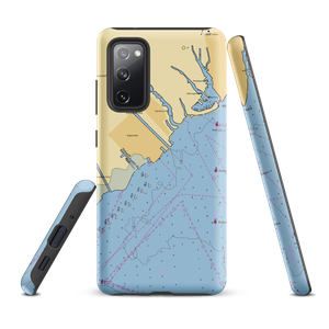 Bay Shore Yacht Club (Bay Shore, NY) NOAA Chart Samsung Phone Case