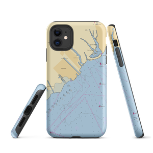 Bay Shore Yacht Club (Bay Shore, NY) NOAA Chart  Tough iPhone Case