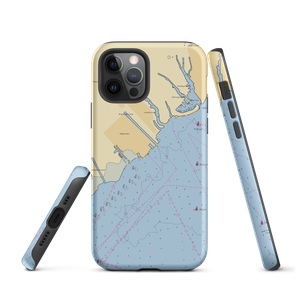 Bay Shore Yacht Club (Bay Shore, NY) NOAA Chart  Tough iPhone Case