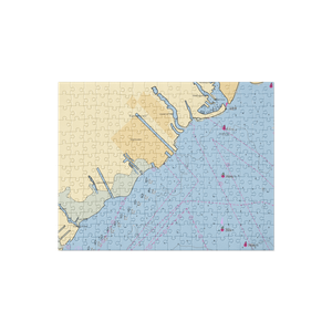 Bay Shore Yacht Club (Bay Shore, NY) NOAA Chart Jigsaw Puzzle