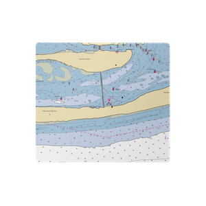 Robert Moses State Park Boat Basin (West Islip, NY) NOAA Chart  Gaming Mouse Pad