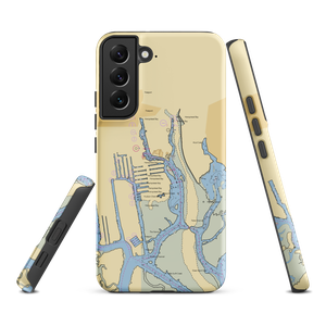 West Wind Yacht Club (Freeport, NY) NOAA Chart Samsung Phone Case