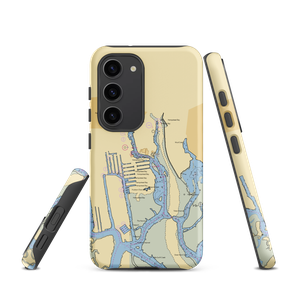 West Wind Yacht Club (Freeport, NY) NOAA Chart Samsung Phone Case