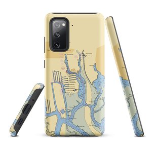 West Wind Yacht Club (Freeport, NY) NOAA Chart Samsung Phone Case