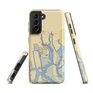 West Wind Yacht Club (Freeport, NY) NOAA Chart Samsung Phone Case