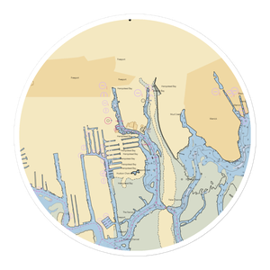 Atlantic Yacht Haven (Freeport, NY) NOAA Chart Sticker