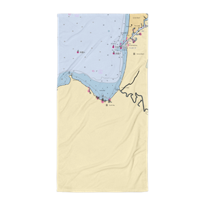 Marion Manor (Verona Beach, NY) NOAA Chart Towel