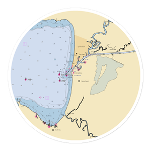 Snug Harbour Marina (Verona Beach, NY) NOAA Chart Sticker