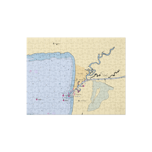 Holmes Marina Inc (Sylvan Beach, NY) NOAA Chart Jigsaw Puzzle